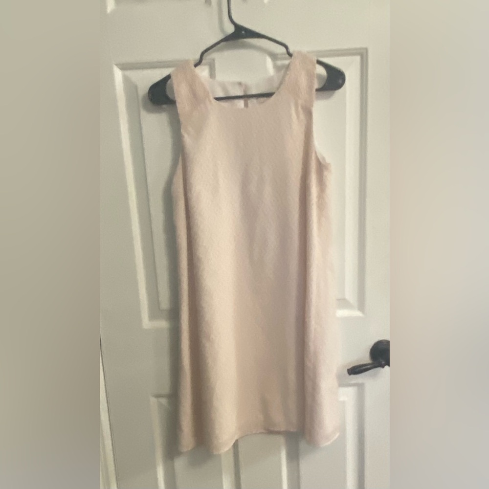 LOFT Light Pink Sleeveless Mini Dress